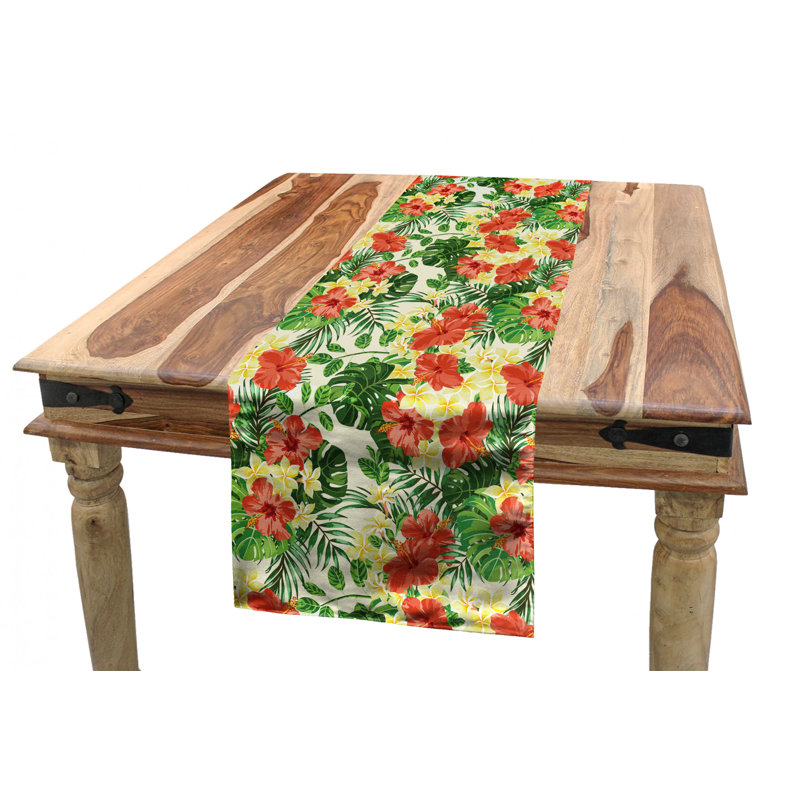 Floral Table Runner, 120" x 16"
