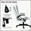 Fauteuil de bureau en microfibre avec dossier chauffant et inclinable pour un confort et une détente ultimes-2139027197