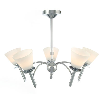 Kittelson 5 - Light Shaded Chandelier