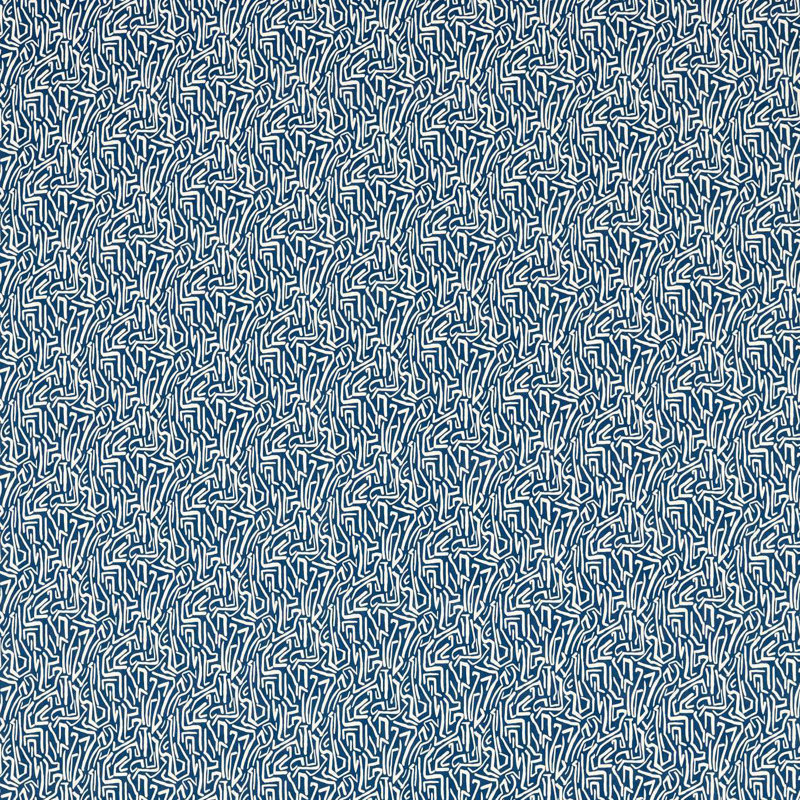 Mini Melodic Fabric, Indigo/Origami