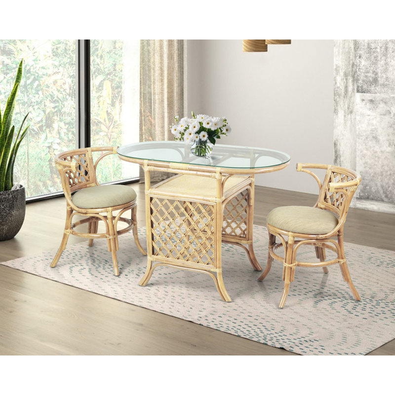 Clite Sterne 2 - Person Dining Set, Natural