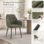 Chenille Fabric Dining Chair-667873209