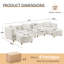 Canapé modulaire rembourré Modern-1394381103