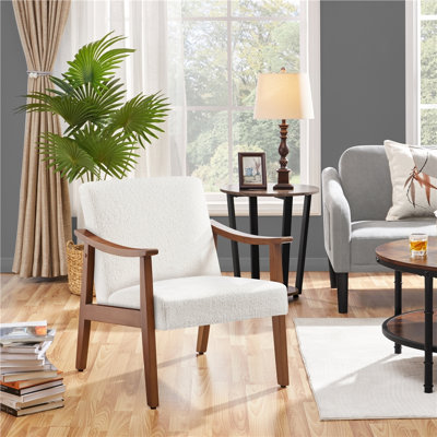 Fabric Mid-Century Modern Armchair