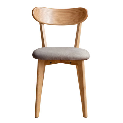 Chaise d'appoint rembourrée avec revêtement amovible