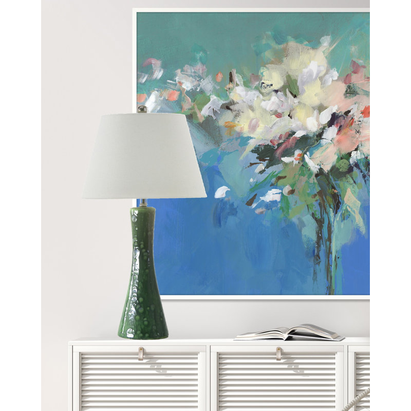 Lampe de table 28 po Stratus, Vert