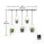 Hanging Planter with 5 pots-70896950