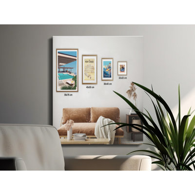 Crandon 1 Piece Wrapped Canvas Wall Art Set