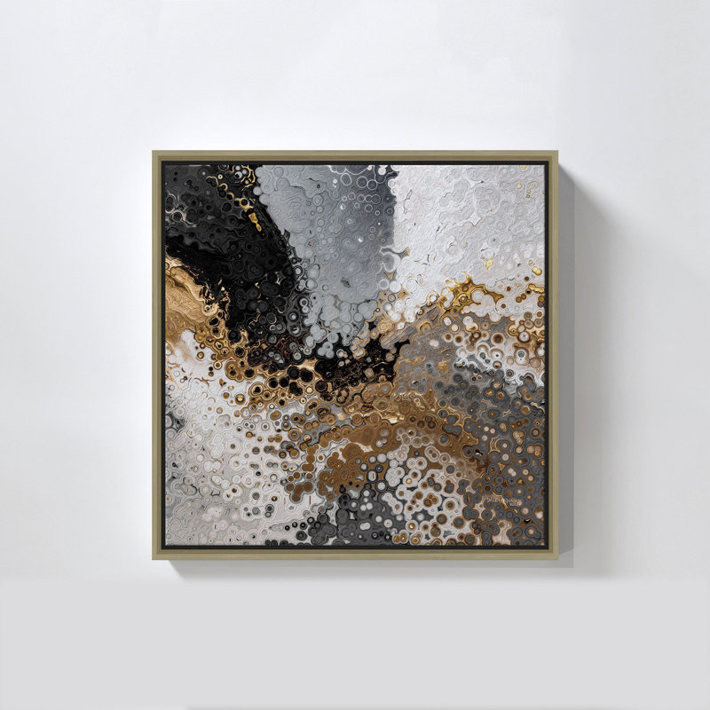 Jean 16:13. Guidé par Truth par Mark Lawrence, reproduction, H 21,5 po x l 21,5 po x P 2 po, Floater Framed, Noir