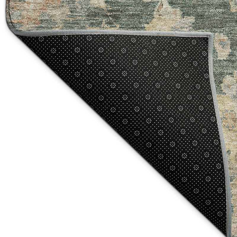 Machine Washable Indoor/Outdoor Francky ACN2355 Traditional Rug, Runner 2'3" x 7'6"