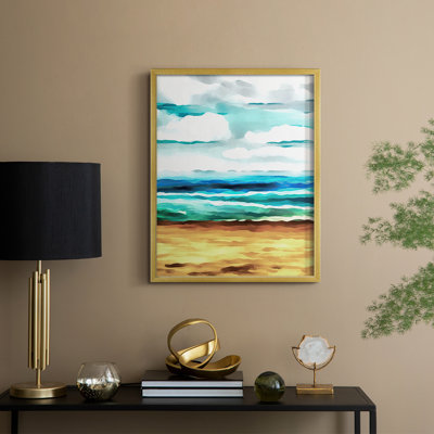 Summer Love II Framed Print - Solid Wood