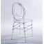 Chaise de mariage, chaise de salle à manger, ensemble de 4, siège en plastique