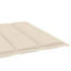 Chaise longue simple en teck avec coussins 78 po Doucet-1036249176-1036249178