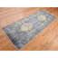 Tapis de couloir en laine et soie à motif de médaillon gris 3 pi x 8 pi C84C9C96D42C46EA981A892789700F16