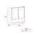 Rectangle Medicine Cabinet With Mirror Wenge-1097026694