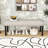 Modern Tufted Upholstered Dining Bench with Rubberwood Legs for Hallway-891401870
