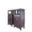 Pair Antique Open-Shelf Display Cabinet