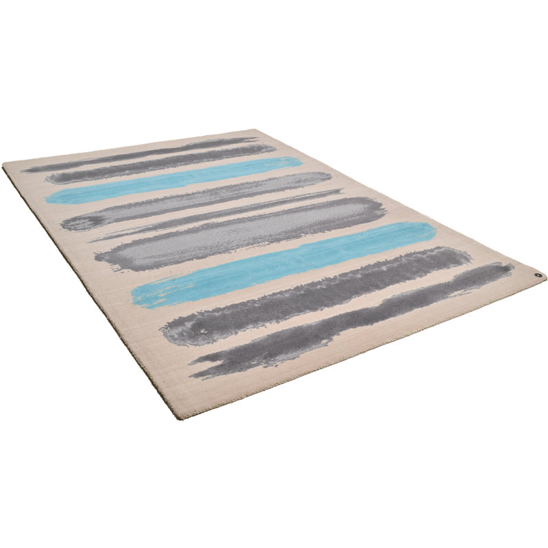 Happy Abstract Area Rug, Rectangular 133 x 180cm