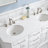 Bruning 60'' Double Bathroom Vanity with Engineered Marble Top-1935907361-2004268770