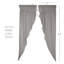 Paire de rideaux semi-transparents avec passe-tringle Braynon-1043569830