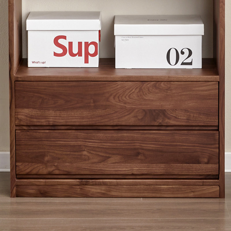 Modern simple storage bookcase, (5 Shelves) 78.74"H x 31.5"W x 13.78"D