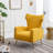Milana 27" Wide Velvet Wingback Chair-1852795537