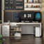 Bansri Commercial Use 145Cm W L-shaped Computer Desk