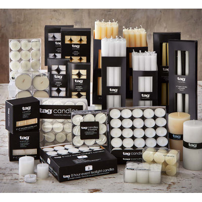 Unscented Pillar Candle