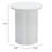 Bridgehampton Round Outdoor Side Table , 15.9 " W 15.9 " D