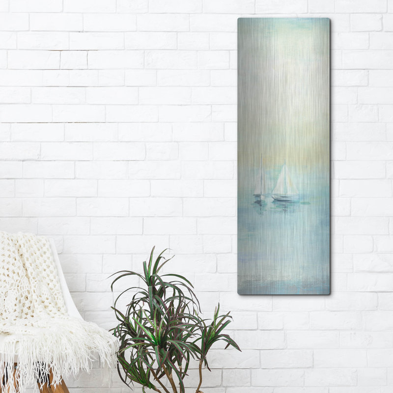 «Early Morning Sea II» par Silvia Vassileva, H 48 po x l 16 po