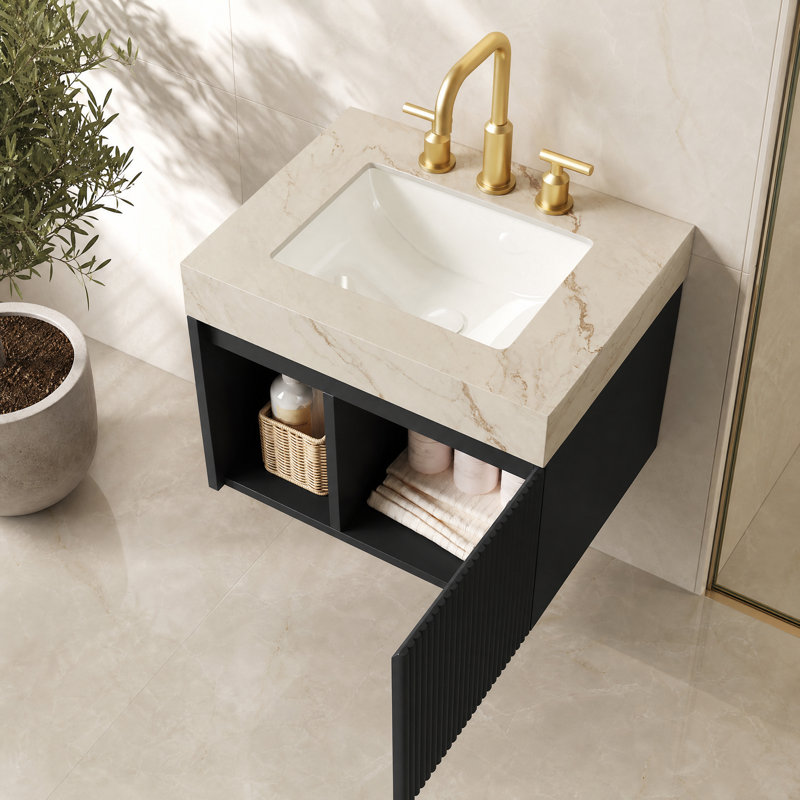 Single Bathroom Vanity with Top