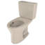 Drake® Elongated Two-Piece toilet (Seat Not Included)-1066250620-1066250615-1057506667
