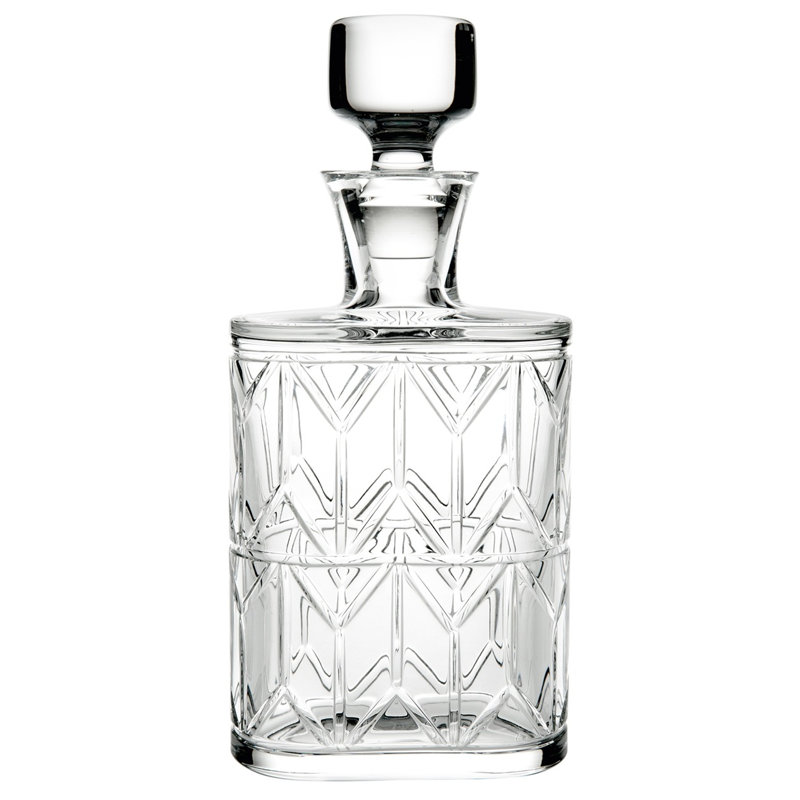 5 - Piece Crystal Whiskey Decanter Set