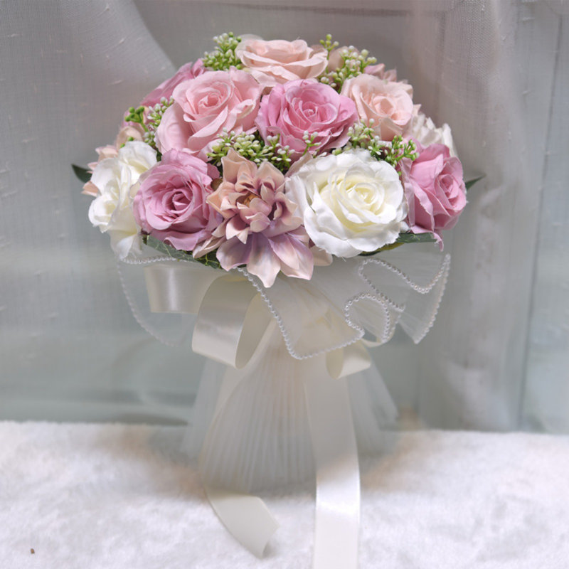 Bouquet de mariage, Mauve