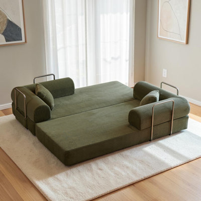 Kaveri 78.8'' Corduroy Sofa
