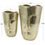 Ensemble de vases décoratifs en aluminium et aluminium