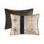Édredon grand bleu marine - lit 100%-118754130-118754131