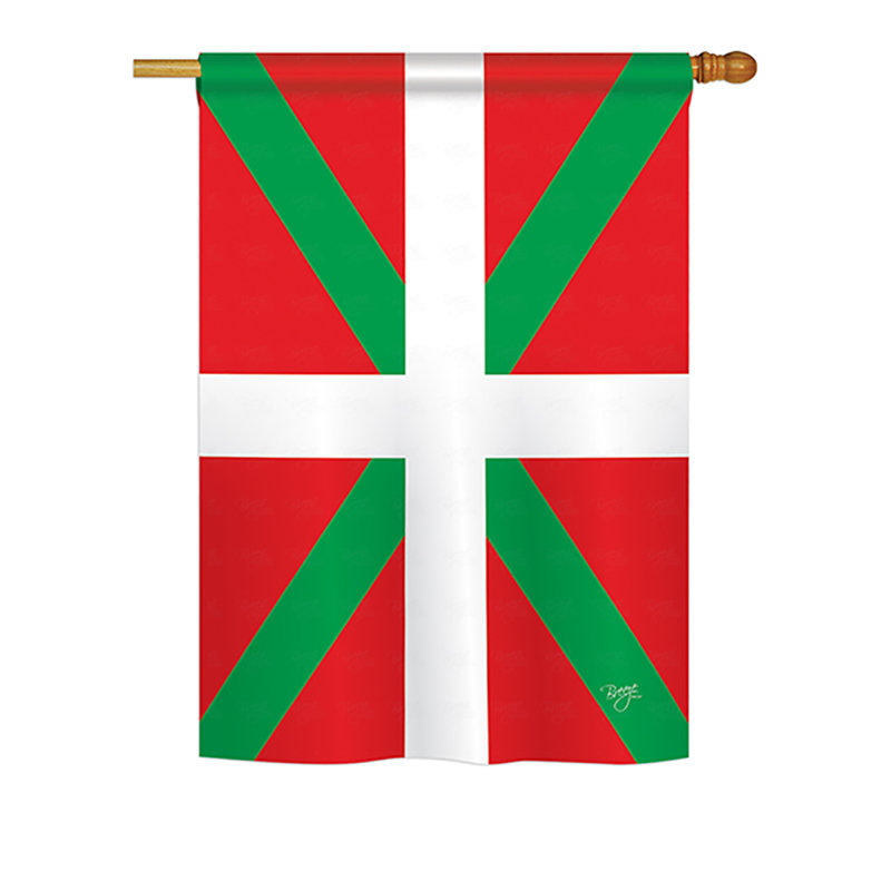 Double Sided Polyester House Flag, 18.5" H x 13" W