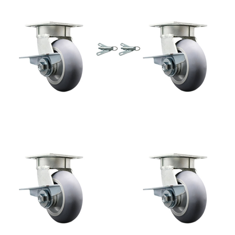 Kingpinle Thermoplastic Caster Set