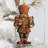 Nutcracker with Clara Wooden Ornament by G. Debrekht
