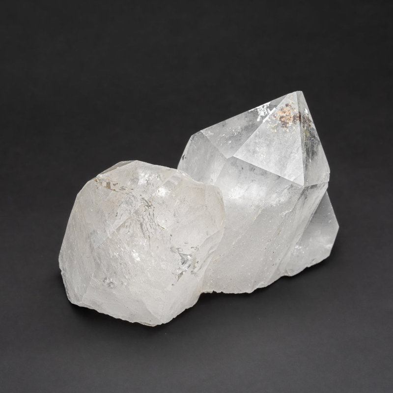 Genuine Clear Quartz Crystal Cluster From Brazil (3 Lbs)