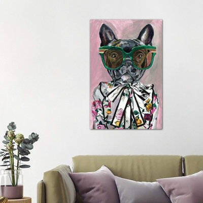 «Frenchie» par Heather Perry - impression d'art graphique