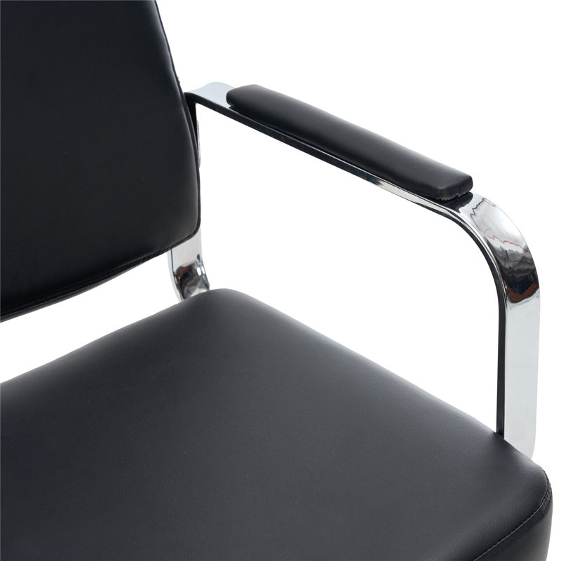 Fauteuil de massage rembourré avec pompe hydraulique pivotante à 360 °
