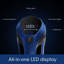 MOOSOO Anti-Tangle Cordless Stick Vacuum Cleaner with LED Display, 30mins Running Time