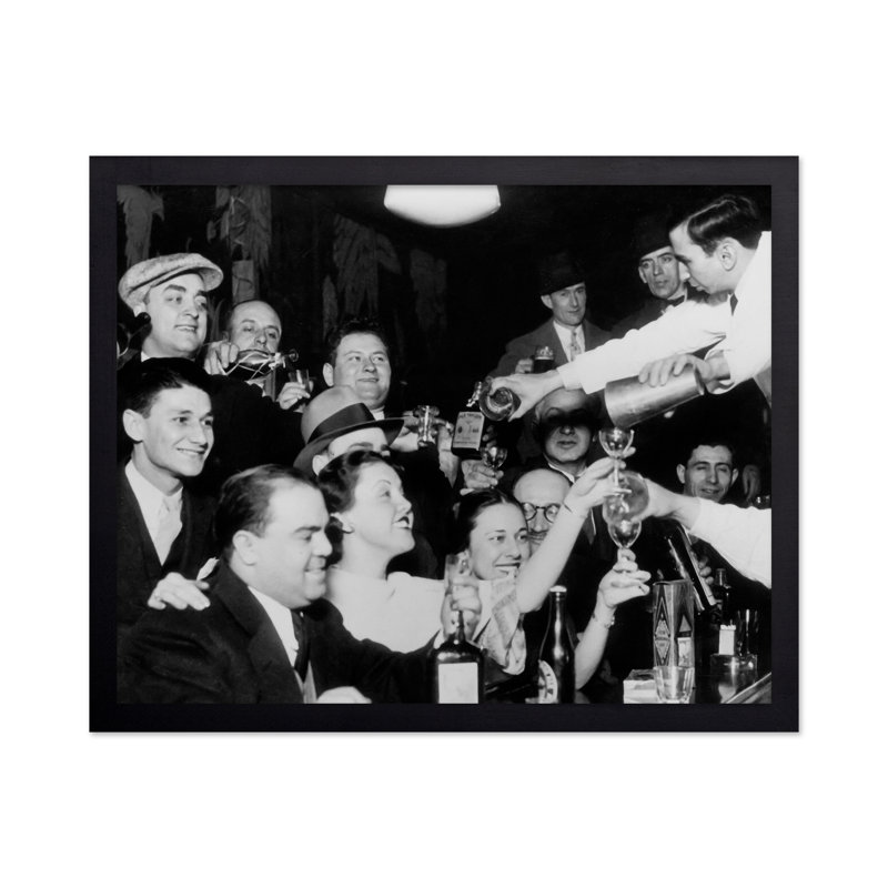 «Night That Prohibition Ends», Unframed, Poster, 16"H x 20"W