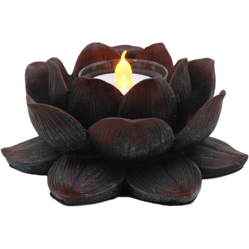 Sculpture fleur de lotus en fleurs