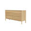 Commode 6 tiroirs Lylis, chêne clair