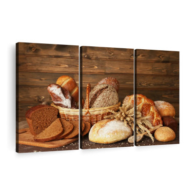«Bread Assortment», reproduction d'art sur toile