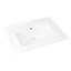 Lavabo en porcelaine vitrifiée blanche l 24 po x P 18 po Tucson (lavabo seulement, sans meuble-lavabo)-97969485