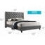 Transitional Upholstered Bed-957511343-957511378